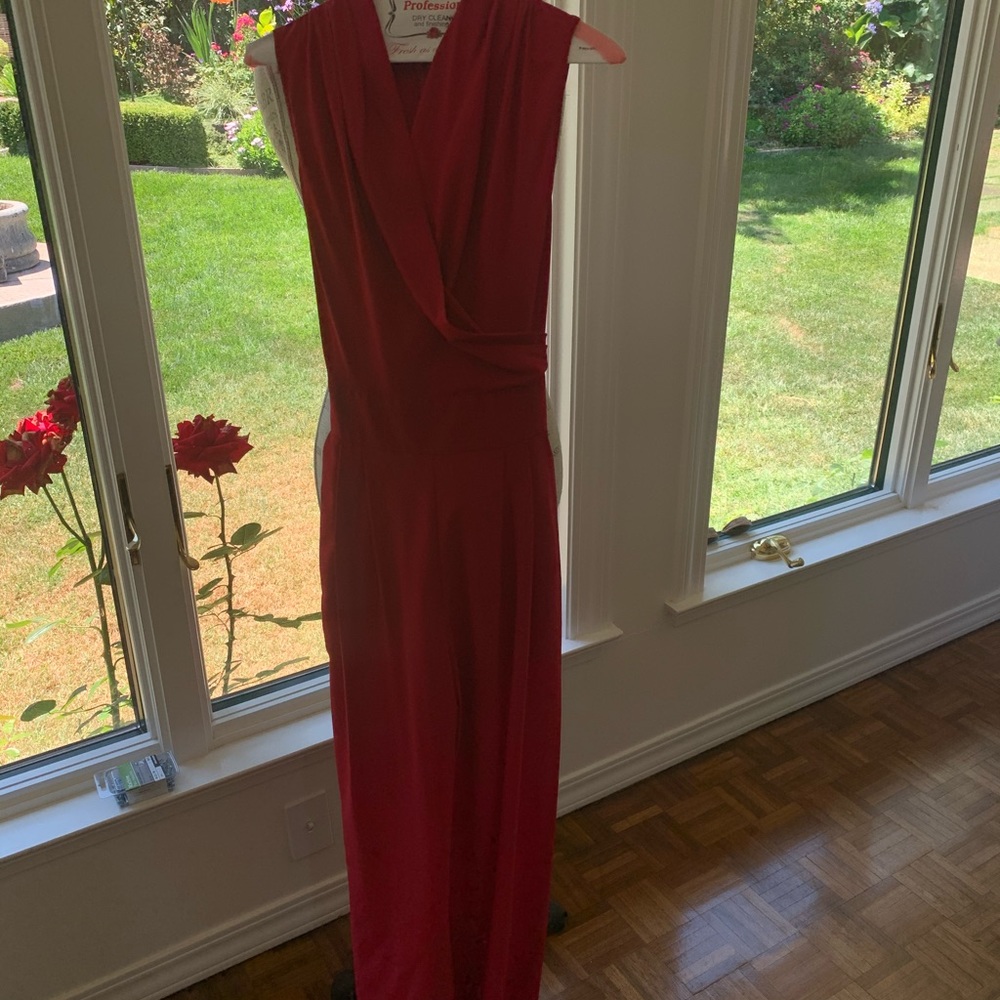 Red jumpsuit